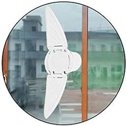 Safe-O-Kid (Pack of 2) Elegant Butterfly Shaped Window Lock - Finger Safety Protector for Sliding Windows & Doors - BPA Free, White-picture-19