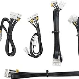 LICHTS®Cable Loom Package x Y Z E Stepper Motor Cables Line for Ender-5 Plus Sturdy|2 Z-axis Cables|Computers/Tablets & Networking-image-17