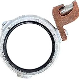 Crouse-Hinds HGLL6-10C Malleable Iron HGLL Threaded Grounding Bushing, Rigid IMC, Copper Lug, 4-14AWG, 2-Inch-image-29