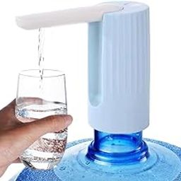 AZRMOH Automatic Water Dispenser Pump Electric Mini Automatic Water Dispenser Portable Drinking Water Pump Rechargeable Automatic Water Pump Drinking Water Pump for Home, Office, Camping, and Parties-image-73