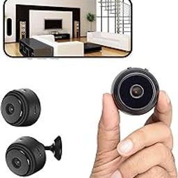 Celwaly 1080p WiFi Mini Spy Camera with Smart Security Features | Video Live View Smallest Indoor Home and Outdoor Camera with Motion Detection | Low Light, Night Vision, Cloud Storage, Wireless(D105)-image-46
