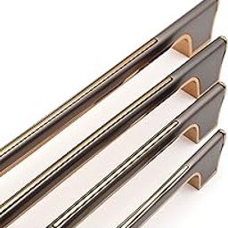 ABVIN Grey Gold Cabinet Handles for Cabinet Hardware, Furniture Pulls for Doors, Cabinets, Cupboards & Drawers - Grey Gold Finish - 1 pcs (224mm (10 inch)) | Pull Handle-23