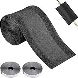 HASTHIP® 3.3ft Floor Cable Cover, 3.93 Inches Width Self-Adhesive Hook and Loop Cable Protector, Cable Grip Floor Cable Cover Cords Cable Protector Cable Management Only for Commercial Office Carpet-image-31