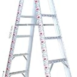 Royal Ladder - Sparx | 2 Way Steps Folding Aluminum Ladder (Silver, Heavy) (6 Feet)-picture-13