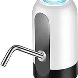 USB Charging Automatic Water Dispenser Pump | Stainless Steel + Plastic Portable Electric Water Bottle Pump | Universal Fit for 20L Can | Rechargeable Water Dispenser for Home, Office & Outdoor Use-image-9