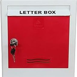 Big Size Plastic Letter Box for Home/Mail Box/Letter Box for gate and Wall with Key Lock Use in Outdoor & Indoor-17