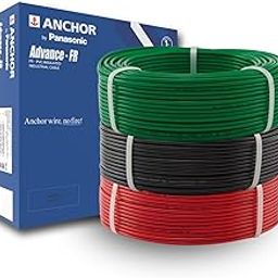 Anchor by Panasonic Combi of 1 mm Green, Red & Black Advance FR 90 Meter PVC Insulated 1 Core Pure Copper Wire, Fire Retardant Wire, (27390GN-27390BK-27390RD)-image-64