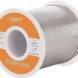OSFT Solder Wire 60/40 with 2.2% Flux Rosin Core for Electrical Soldering Diameter 0.023 Inch/0.8mm (0.8mm - 500gm)-12