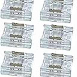 FCOB COB Transparent Connector Support FCOB 10mm Width 2 pin v+ v- Single Color LED Strip Corner Connection. Strip to 2pin, 2pin to 2 pin Wire Connection (10) led Strip Adapter Extension-image-26