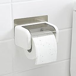 HOKIPO Magic Sticker Series Self Adhesive Kitchen Bathroom Toilet Paper Holder-image-18