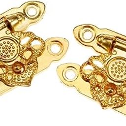 Tia Small Retro Look Stylish Antique Metal Lock/Buckle/Latch/Hook/Swing Clasp for Wood Jewellery Box & Small DIY Works Size-40x30mm Approx--image-28