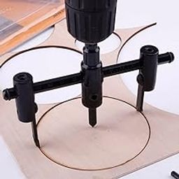 DIY Crafts Adjustable Circle Hole Saw Drill Bit Cutter - Alloy Steel, 30-120mm Cutting Range Metal Wood Circle Cutter Kit Hole Saw Drill Bit 30mm-120mm Adjustable DIY Craft Tool (1)-23