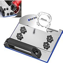 CATSON 45 Degree Angle Tile Chamfering Tool Angle Grinder Stand for Tile 45° Chamfer Cutting Ceramic Tiles Stone Marble Granite Wood Cutting Aluminum Alloy Grinder Tool Chamfer Tile Cutter Tool-picture-11