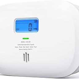 X-Sense Carbon Monoxide Detector, Replaceable Battery Powered CO Alarm with Digital Display, Portable Carbon Monoxide Detector for Travel, XC0C-SR, 1-Pack-image-90