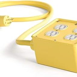 Woodhead 3322 Super-Safeway Angled Outlet Box, GFCI, NEMA 5-20 Configuration, Flip Lid, Cord Type-image-18