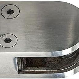 MERISHOPP Glass Clamp Punch Free Hardware Glass Holder for Bathroom Balustrade Balcony Type A for 12mm|Home & Garden|Home Improvement|Building & Hardware|Home Building & Hardware-image-31