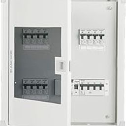 Anchor by Panasonic 98313 Polycorbonate Uno Series 4 Way TPN Acrylic Double Door Distribution Board (White)-8