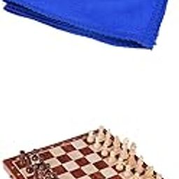 ATORSE Toy 39x39cm Folding Wood Travel Wooden Chess Set w/Storage Case-Toys & Hobbies-Games-Chess-Contemporary Chess-image-30
