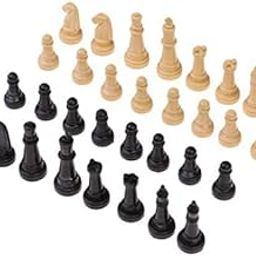 ATORSE Toy 4x32pcs/lot 2" Plastic Chess Pieces Only Board Game Checker Pawn Accessories-Toys & Hobbies-Games-Chess-Chess Accessories-image-37