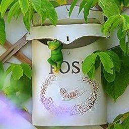 The Style SutraRural Wall Mailbox Mail Box Farmhouse Hanging Post Letter Box House White-image-9