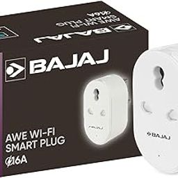 Bajaj AWE Wi-Fi Smart Plug 16A | 2 Star Rated | Energy Efficient | Over Charge Protection | Energy Consumption Monitoring & User Friendly | 6 Months Warranty (Pack Of 1, White)-21