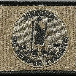 Gadsden and Culpeper Virginia Tactical Flag Patch (Sic Semper Tyrannis) (Coyote)-image-69