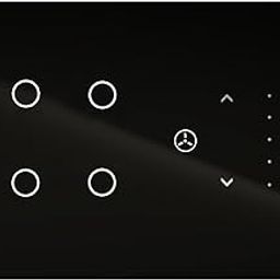 4 Modular WiFi Smart Touch Switch Panel (Black): 4 Switch + 1 Fan | Smart Life App Control I Compatible with Alexa, Google, Siri | Glass Finish-11