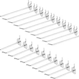 ERINGOGO 20 Pieces Apple Shape Pegboard Hooks Thick Double Leg for Kitchen Bedroom Storage Heavy Duty Hole Plate Organizers-image-78