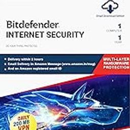 Bitdefender - 1 Computer,1 Year - Internet Security | Windows | Latest Version | Email Delivery in 2 Hours- No CD |-11