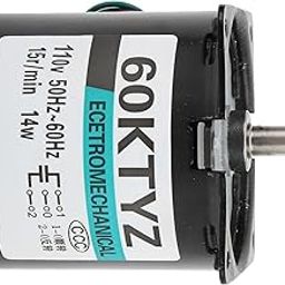 Low Speed Motor, 2 Way Synchronous Motor Permanent Magnet Permanent Magnet Motor for Various Robots for Micro Machinery(15rpm/min)-66