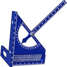 Bnf® 3D Multi Angle Measuring Ruler Measurement for Carpenters Office Enthusiasts Blue|Home & Garden|Tools|Measuring & Layout Tools|Squares-image-92