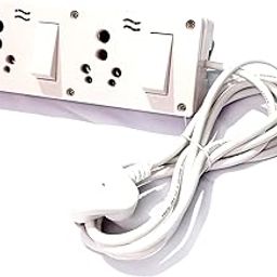 Pack of 2 Pieces 16AMP Switch Socket Combined Box with 2.5 Meter Power Cable (ESP67)-11