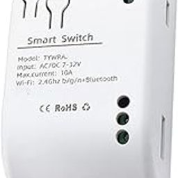 amiciSmart WIFI Smart Switch Relay, Timer Switch Remote Control DC 7~32V, 10A 220V AC/DC Relay Compatible with Alexa and Google Assistant, SmartLife App-9