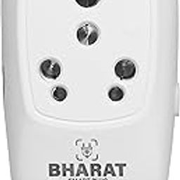 Bharat AI-Powered Smart Plug, 16 Amp Socket, WiFi-Enabled, Remote Control, Auto Cut-off, Energy Usage Tracking (Compatible with Alexa)-White-20
