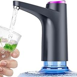 SShop Water Dispenser with 1200mAh Battery, Automatic Water Dispenser for 20 Litre Bottle, Food Grade Faster Pumping Water Pump for Home Countertop Bedside Camping-image-62