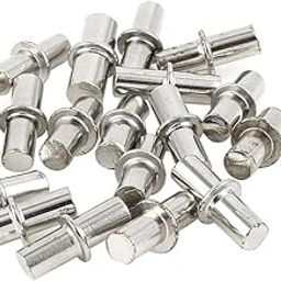 Cabinet Cupboard Wooded Board Shelf Support Pins Nails 17mm Long 30pcs-image-13