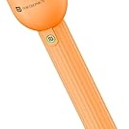 Portronics Eco Glow LED Torch Light with USB Rechargeable Battery, Dual-Brightness Levels, SOS Emergency Light Mode, Long Distance Flashlight, for Home, Outdoor, Camping, Travel (Orange)-40