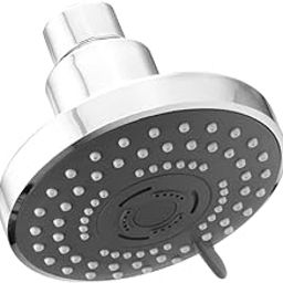 ALTON SHR20725 ABS, 4-INCH, 3-Function Overhead Shower, Chrome Finish (Without Arm)-image-11
