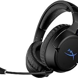 HyperX Cloud Flight-Wireless Gaming Headset for Ps5&Ps4,Up to 30-Hour Battery,Memory Foam Ear Cushions&Premium Leatherette,Noise-Cancelling Microphone with Led Mic Mute. (4P5H6Aa),Over Ear,Black-image-5