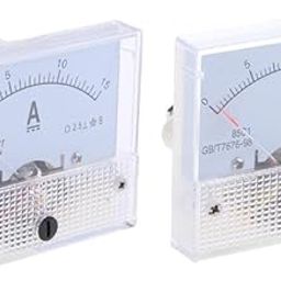 STYLEHEAVEN 2X DC Ammeter Analog Panel Meter Amp Meter Current Gauge Pointer 0-15A 0-20V|Home & Garden|Tools|Measuring & Layout Tools|Meters Sensors & Probes-image-35