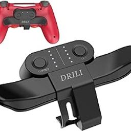 DRILI Paddles for PS4 Controller,Back Button Attachment for PS4 Controller-2
