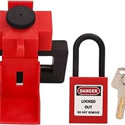Topyond Circuit Breaker Lock Kit, Safety Padlock Kit for Circuit Breaker Lock with Clamp, Nylon Electrical Safety Solution, Lockout and Tagout Kit-image-71