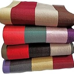 AKHNAZ Cotton Dari Multi Colour Durrie, Dhurrie, Rugs, Satranji, Jamkhana Mat, Satrangi Bright Colour | 4FT X 6FT (Pack of 4)..-image-3