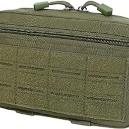 THE STYLE SUTRA Small Tool Bag Lockable Utility Zipper Management Bag for Outdoor Travel Men Green-14