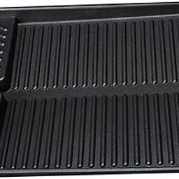 HEAVENGLOW Aluminum Alloy Grill Pan Griddle Plate Meat Steak for Cooking Camping-image-28