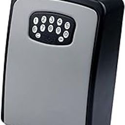 LOOM TREE® Key Lock Box Bt Control Key Storage Box For Factories Car Keys Garden Gray Glossy | Facility Maintenance & Safety | Access Control Equipment | Lock Boxes-7