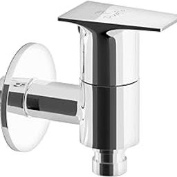 Pixaflo Brass Washing Machine Tap with Wall Flange | Chrome Finish (Sea)-image-16