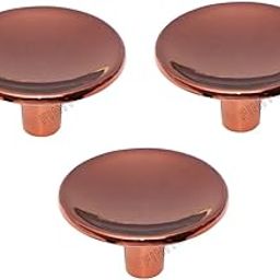 FINITO Rose Gold 6-Piece Cabinet and Drawer Knobs, Pull Hardware for Cupboard Doors and Office-15
