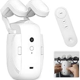 Karomouj WiFi Smart Curtain Robot - Automatic Curtain Opener, Compatible with Alexa & Google Home, App Control & Schedule Settings for Home Automation (White)-16