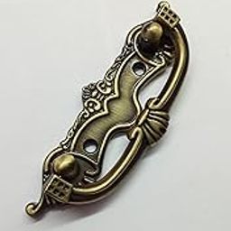 Techlife Accessories Techlife's(Set of 1)Brass Unique Design Antique Finish Cabinet Door/Drawer/Dresser/Wardrobe Pull Handle-image-44